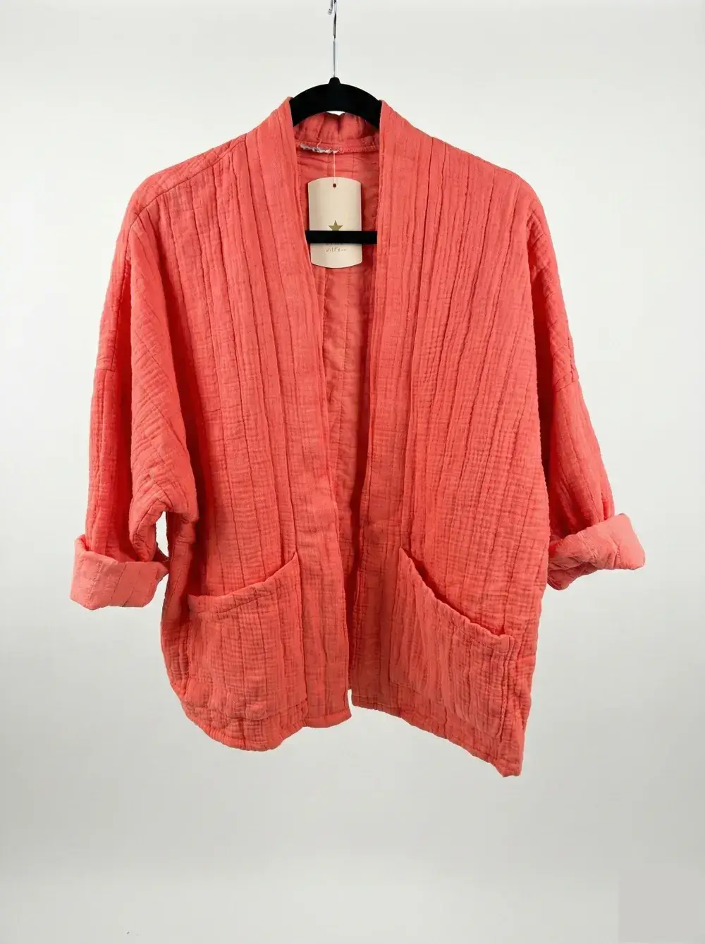 Mimi & Gogo - Vente Veste – femme - Veste matelassée en gaze de coton @5343_VesMatelasséGaze31