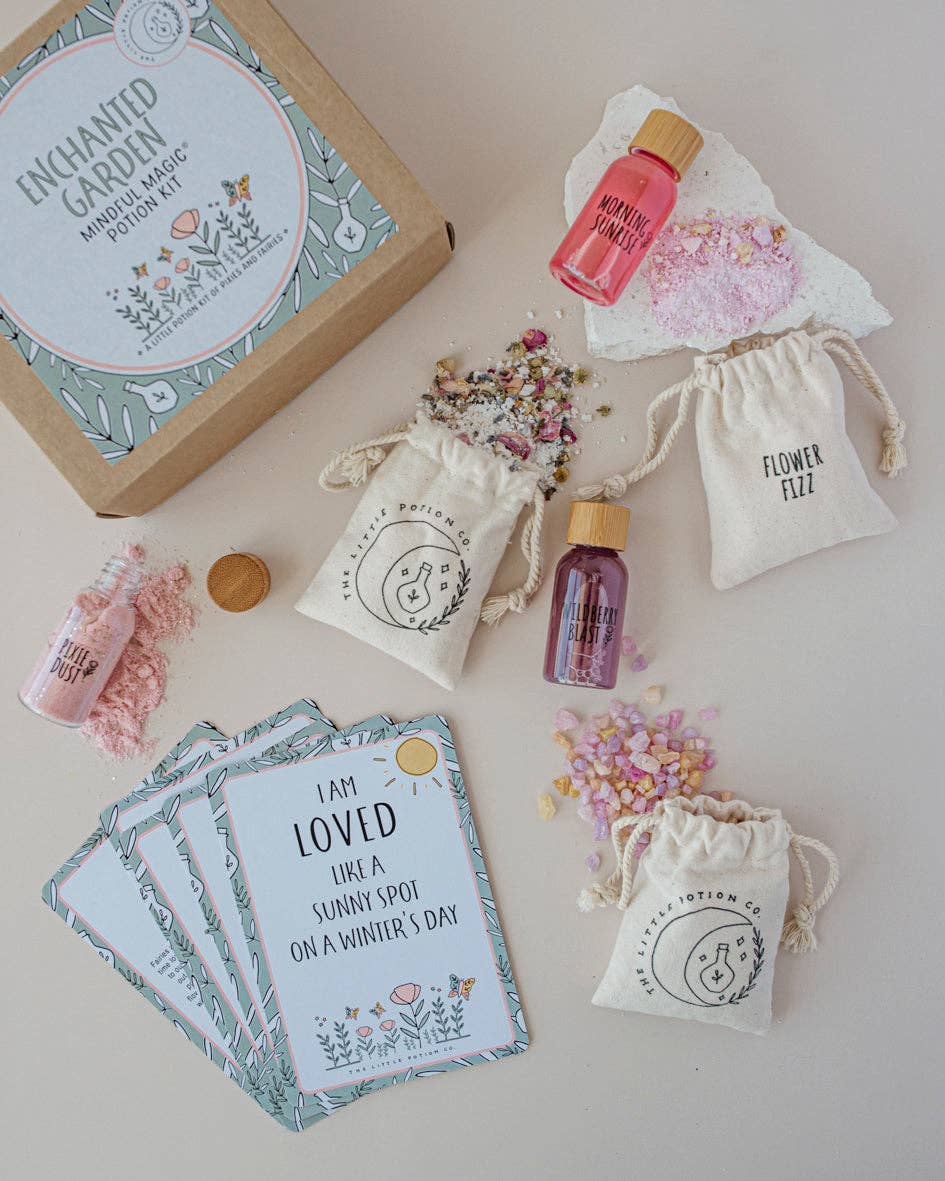 The Little Potion Co - Wholesale DIY Craft Kit - Kids - Enchanted Garden - Mindful Potion Kit2