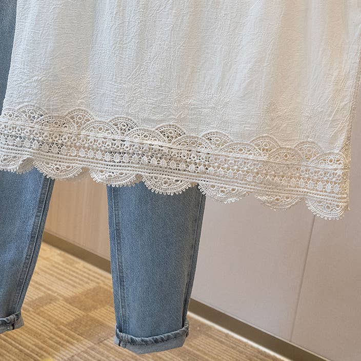 Hope & Sunshine - Wholesale Tanktop - Dames - Kanten geborduurd tanktop5