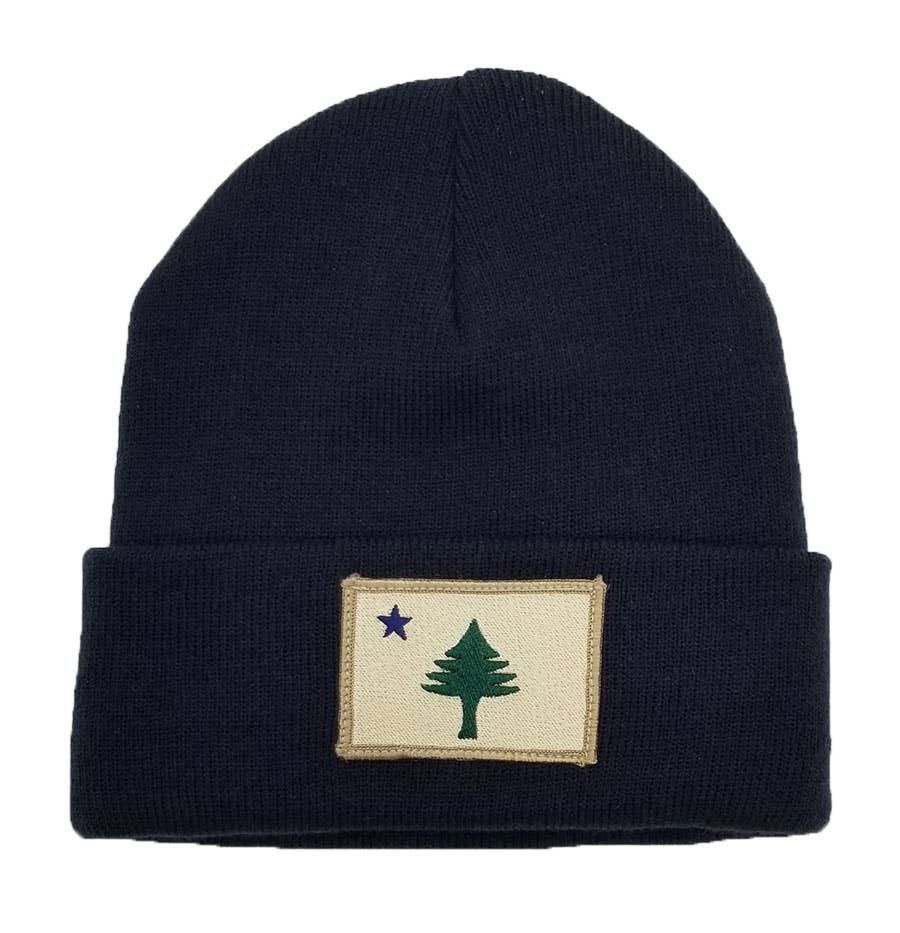 Rogue Life Maine - Wholesale Beanie - Unisex - Maine Flag Lined Beanie - Assorted Colors1