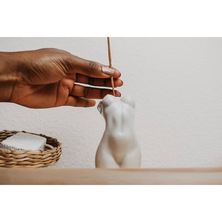 My Terracotta Home - Wholesale Incense Holder - Jabali Incense Holder | MTH Torso Incense Holder4