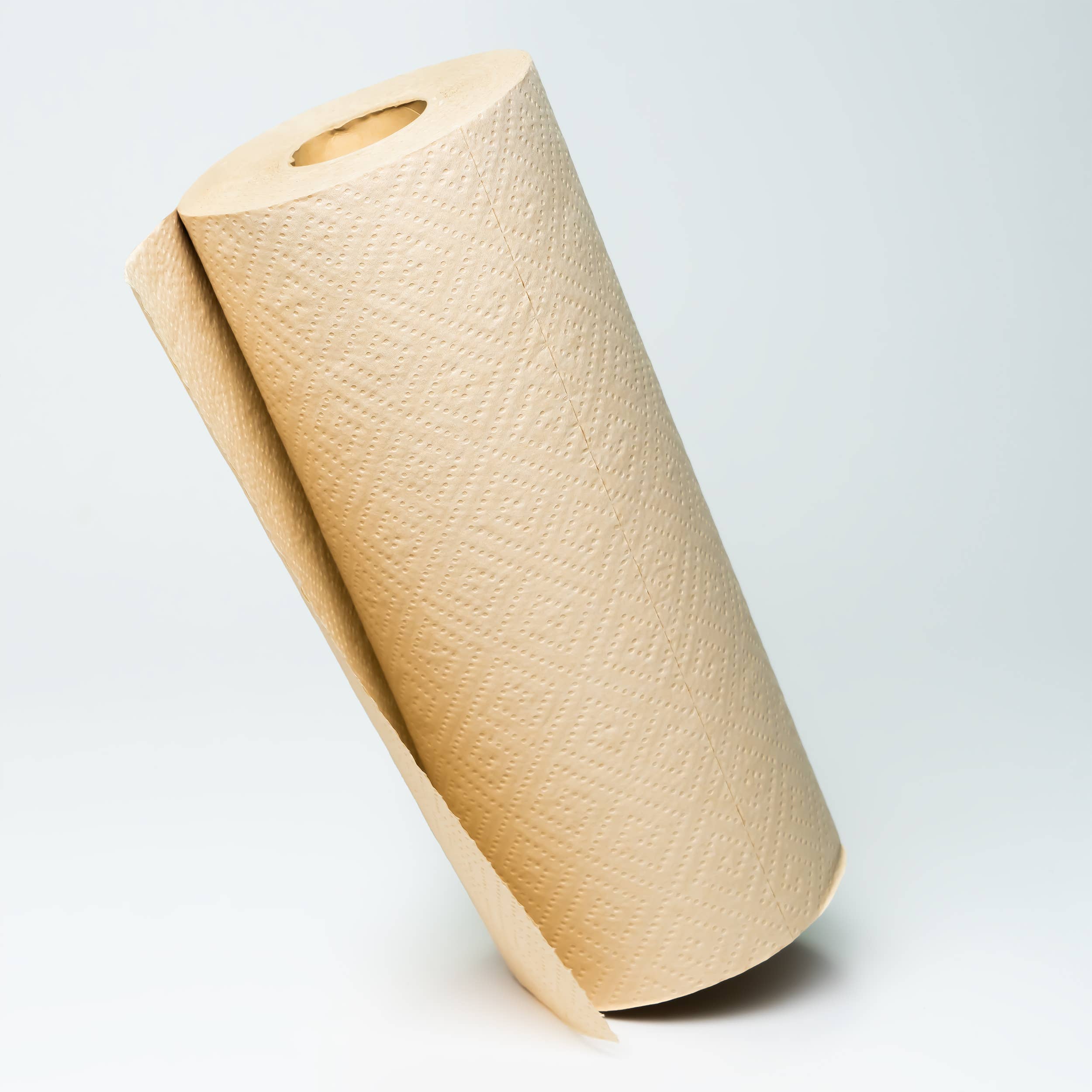 Wholesale Unbleached Paper Towels PFAFree Natural Brown Bamboo for