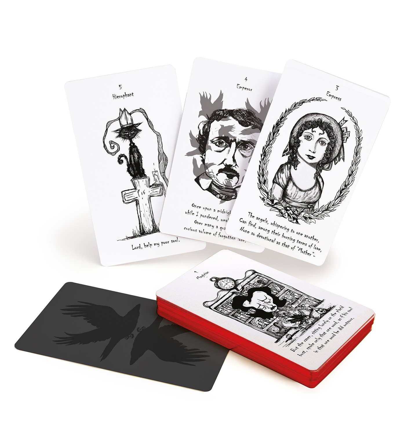 REDFeather - Wholesale Tarot Cards - The Poe Tarot2