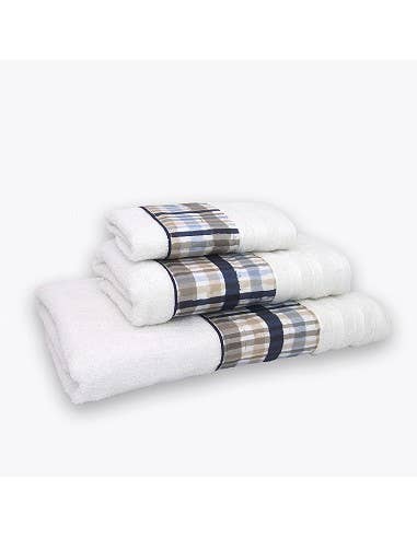Barceló Hogar – Großhandel Handtuchset – Set von 3 R.A. Handtüchern mit Wandlampe (Bide, Lav, Duc) Hudson1