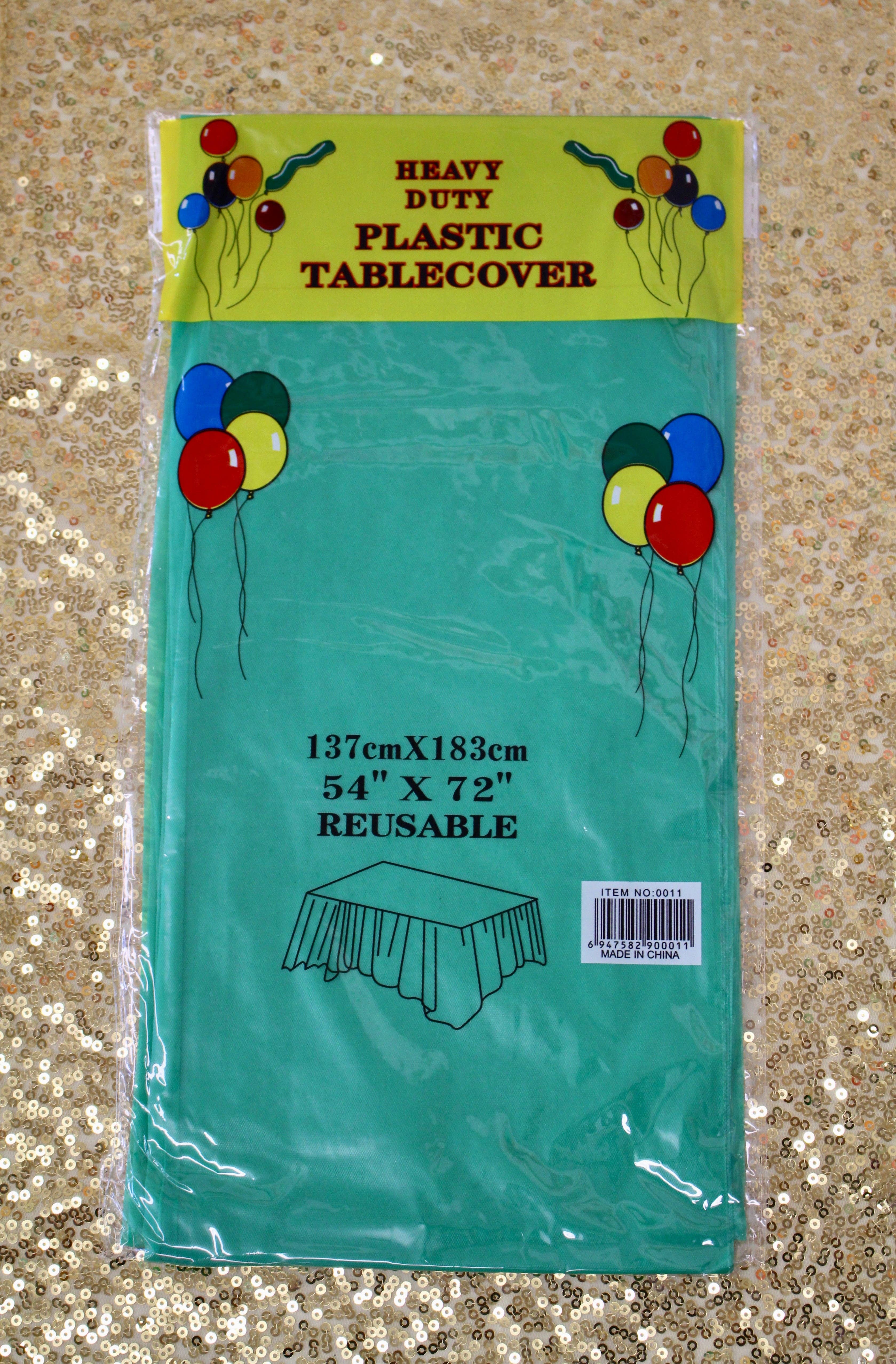 Your Party Box - Wholesale Disposable Table Cover/Runner - Heavy Duty Re-Usable Plastic Tablecloths9
