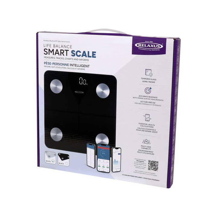 Relaxus Products - Wholesale Scale - LIFE BALANCE SMART SCALE