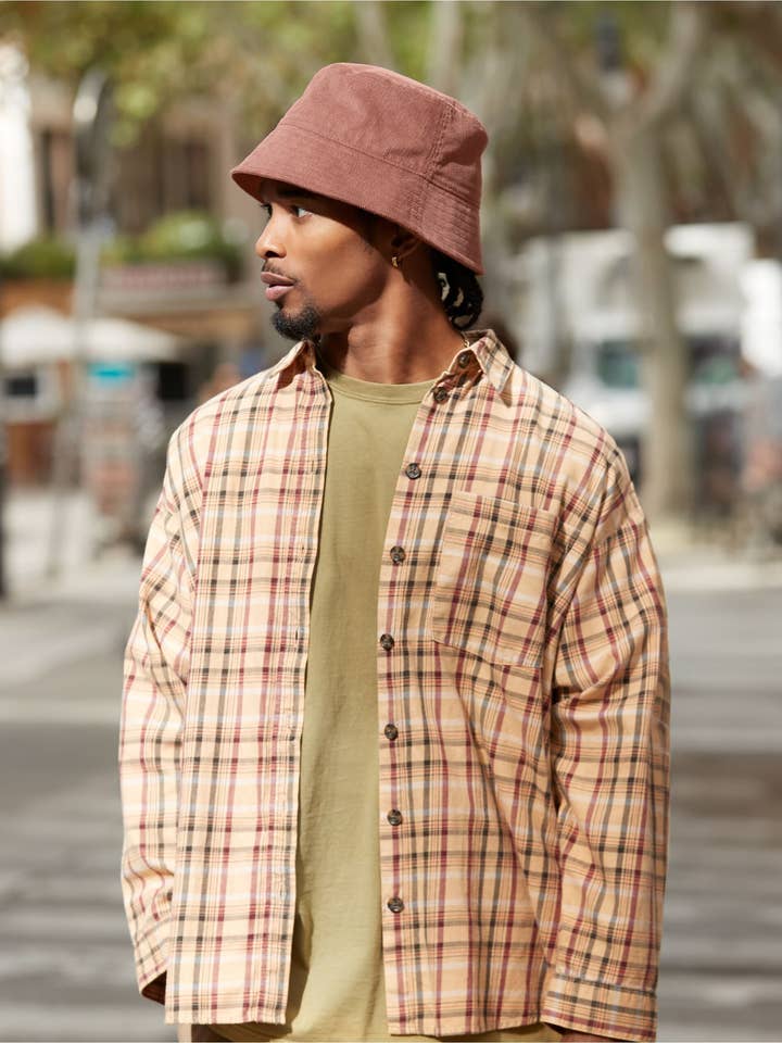 Cappello a Secchiello in Cordoncino EarthAware® Beechfield | Unisex | Cotone Organico | 5 Colori | S-XL per la vendita all'ingrosso da parte di Logo Free Clothing