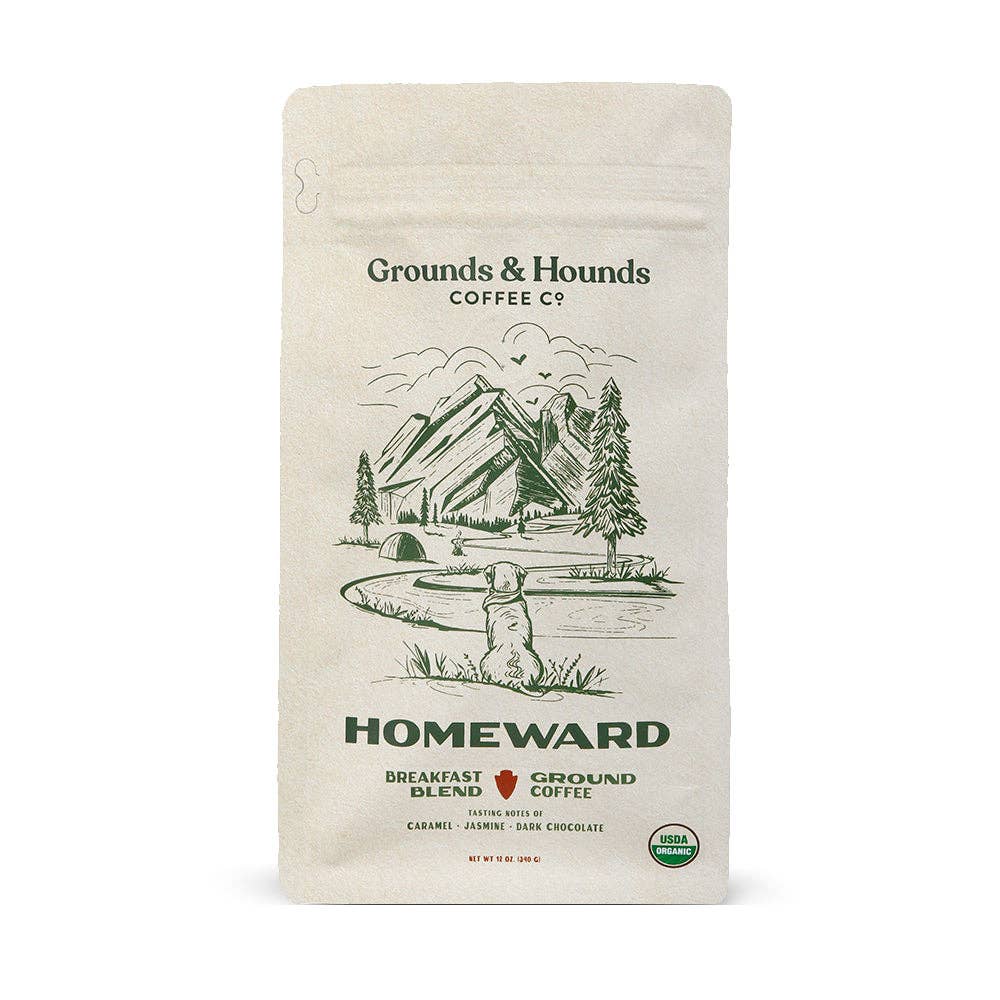 Grounds & Hounds Coffee Co. - Wholesale Coffee Beans - Homeward Breakfast Blend Coffee0