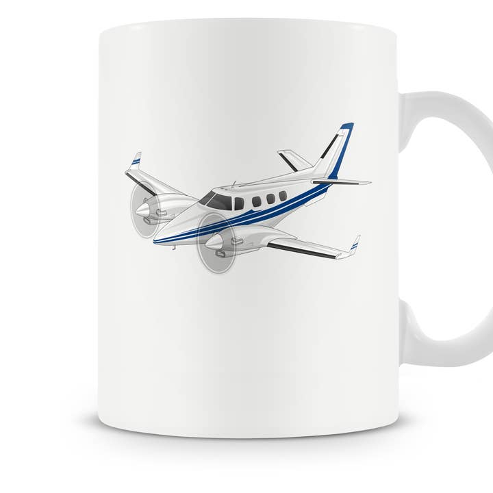 Beechcraft Duke med Royal Turbine för wholesale av AeroMugs