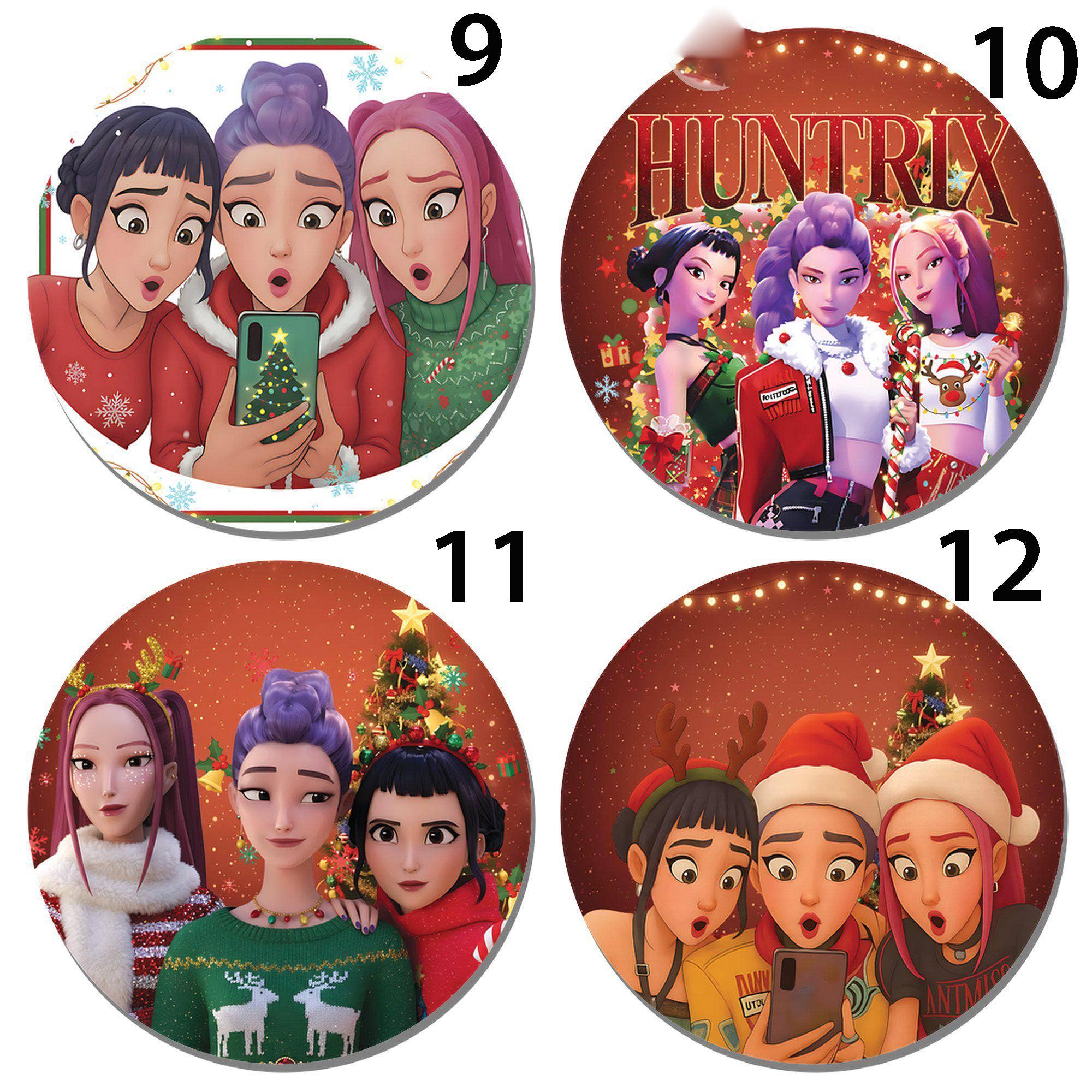 Embrova - Wholesale Ornament - Huntrix Ornament, Ornament Demon Hunter, Huntrix Christmas 3