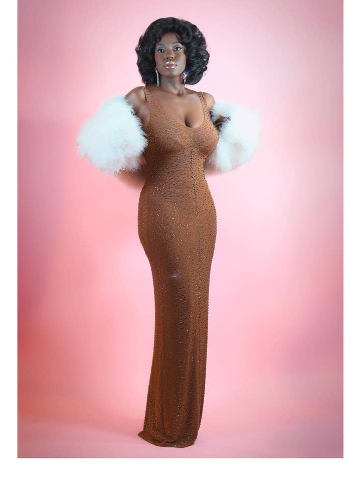 Elle Rebel - Wholesale Gown - Women's - JFK Birthday Dress14