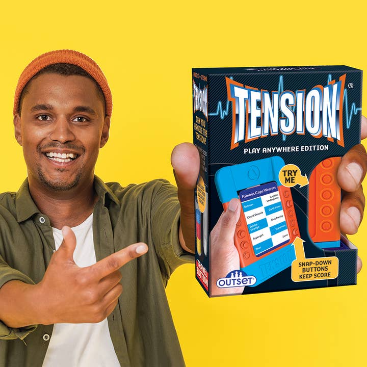 Outset Games and Cobble Hill Puzzles - Wholesale Card Game - 🎉 Tension: Travel Edition – The Fast-Paced Naming Game! 🚗