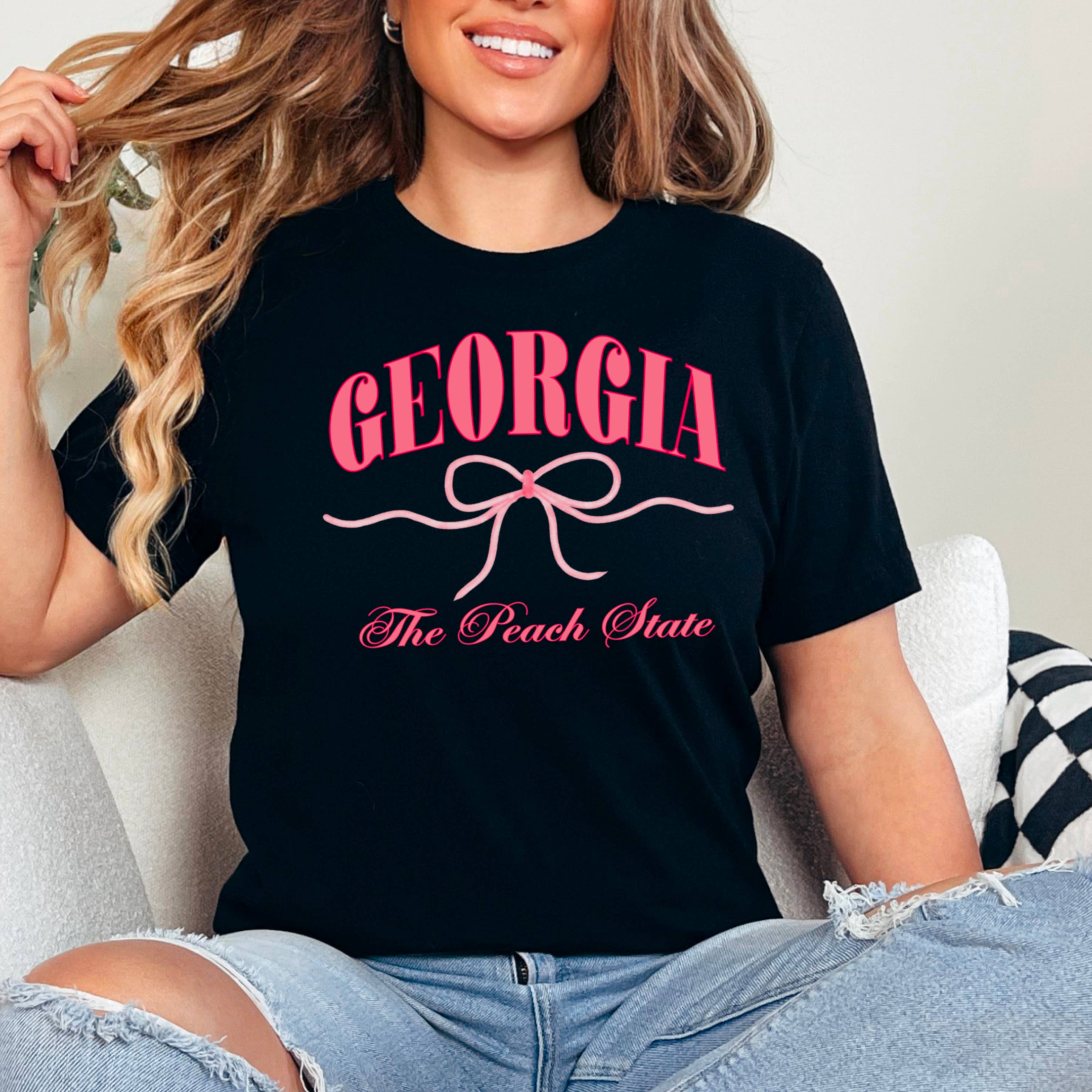 Shoppe SHC – wholesale T-shirt (graphic) – women's – Coquette Tee | Georgia Tee | Ladies Graphic Tee2
