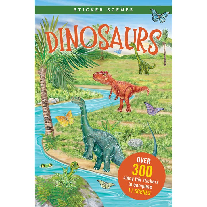 Peter Pauper Press - Wholesale Sticker - Kids & Baby - Sticker Scenes - Dinosaurs