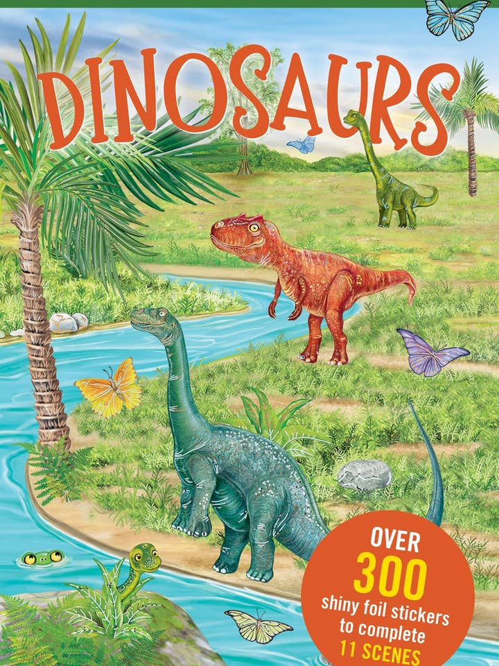 Sticker Scenes - Dinosaurs for wholesale by Peter Pauper Press