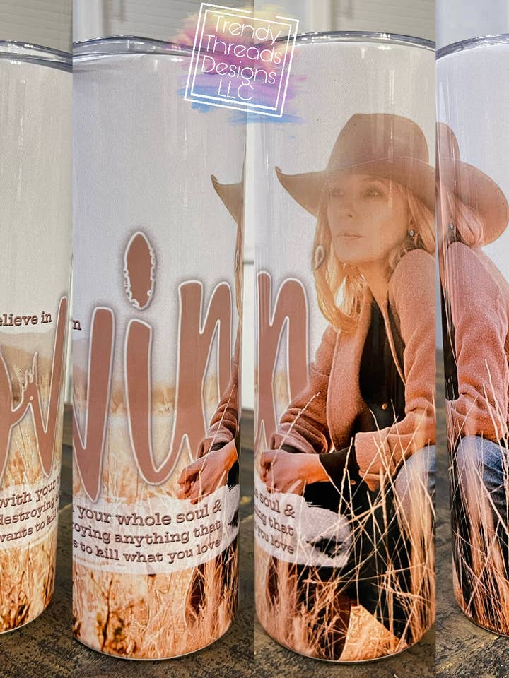 Beth Dutton Tumbler | Yellowstone Tumbler for wholesale by Trendy Threads Designs LLC