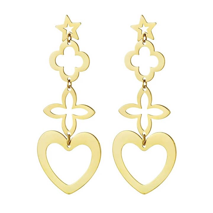 Statement-Ohrringe Various Charms für den Großhandel von SHINE BUY