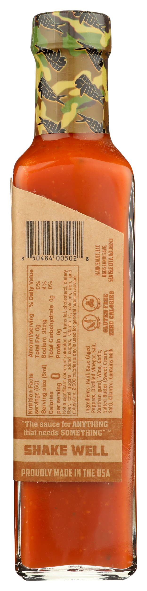 Hank Sauce - Wholesale Hot Sauce - Camouflage - 12 Pack Case2