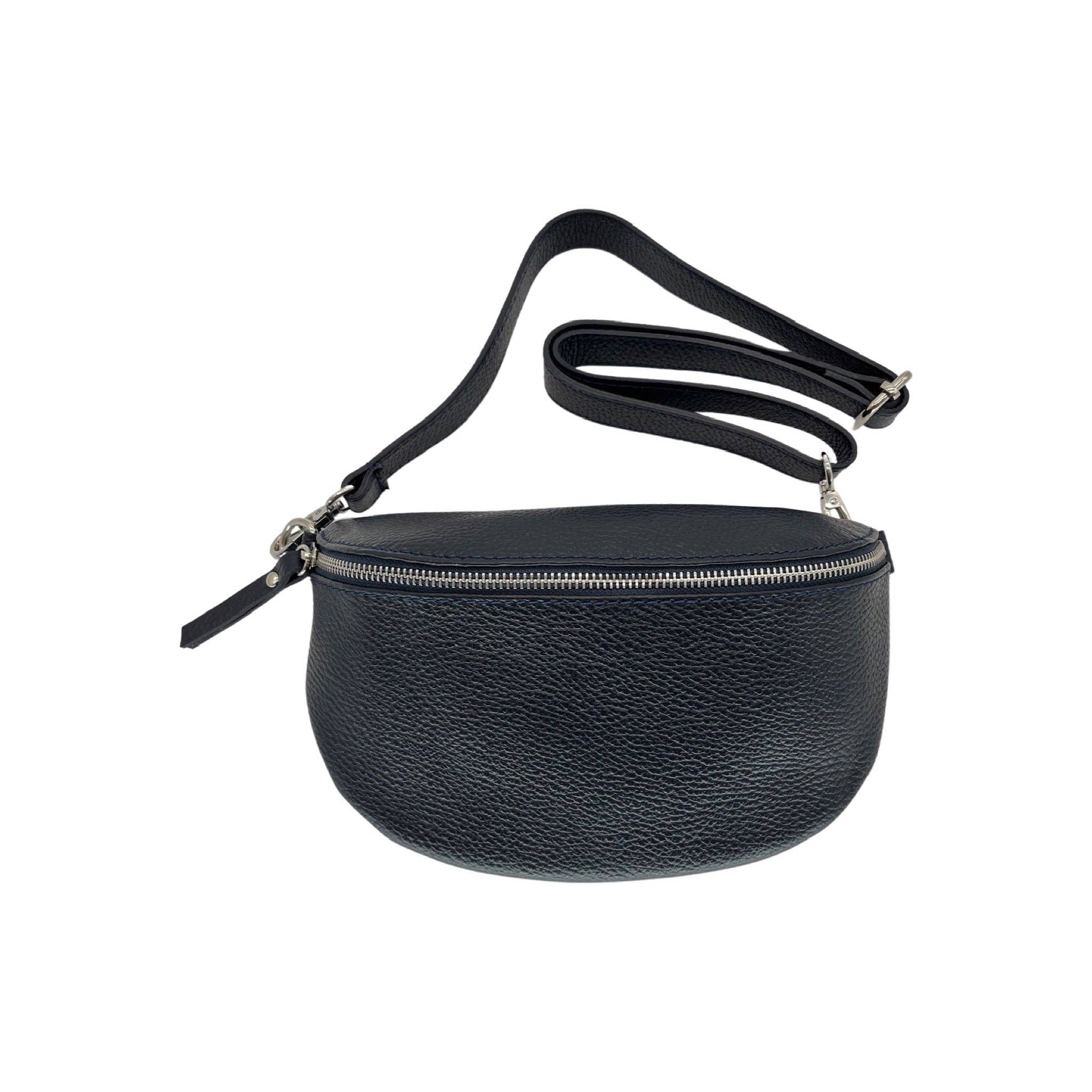Louisa lee – wholesale Belt bag – Women’s – LINA SEED LEATHER BANANA BAG 25CM14