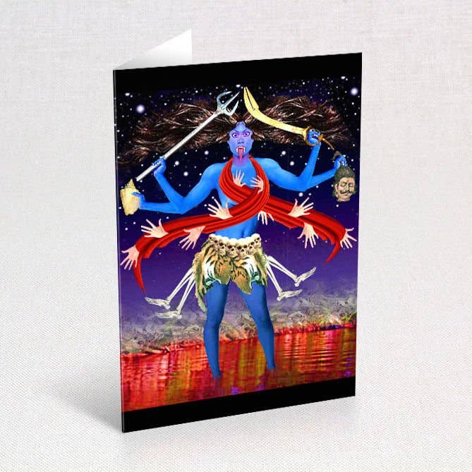 Kali Greeting Card - 3 pk for wholesale by Sun's Eye