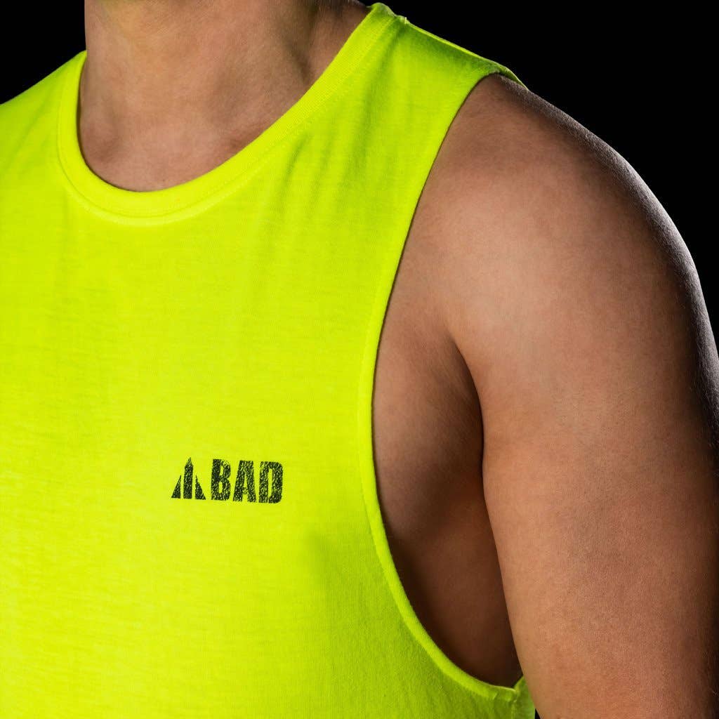BAD WORKWEAR - Vendita all'ingrosso Canotta - Uomo - CANOTTIERA AD ALTA VISIBILITÀ CON MARCHIO BAD®8
