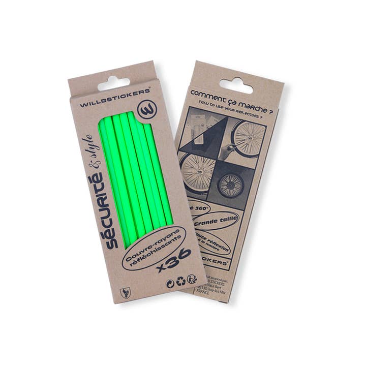 WILL B STICKERS - Wholesale Biking Accessories - Ray reflectors8
