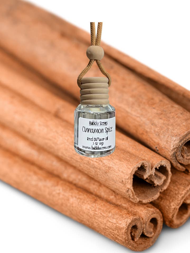 Cinnamon Spice-Hanging Car Freshener-Luxury Car Freshener- for wholesale by Bubbly Scents
