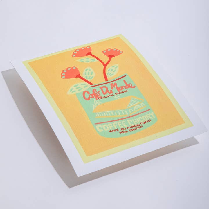 Cafe Du Monde Coffee Can Tan for wholesale by Okra Bits