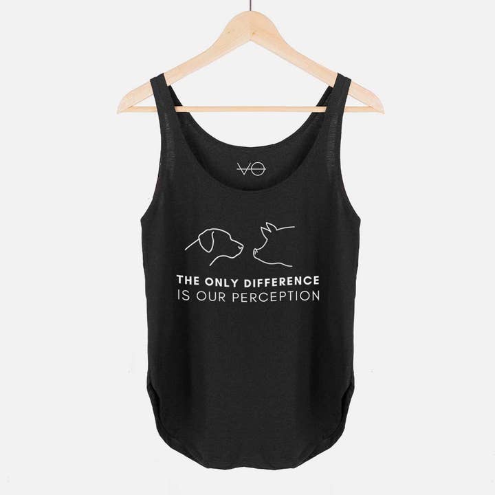Vegan Outfitters - Wholesale Tank Top - Women's - The Only Difference is Perception Women's Festival Tank
