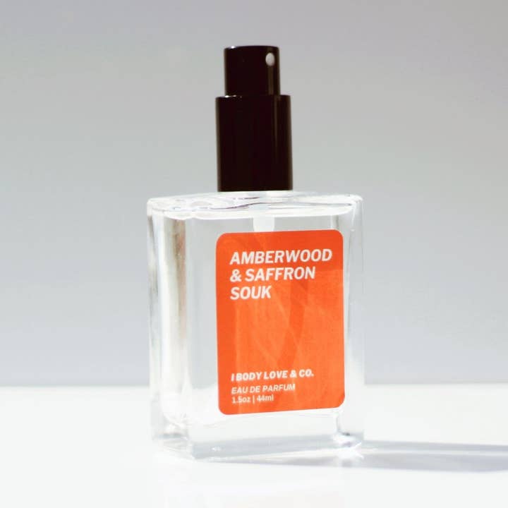 Amberwood & Saffron Souk Perfume for wholesale by I BODY LOVE