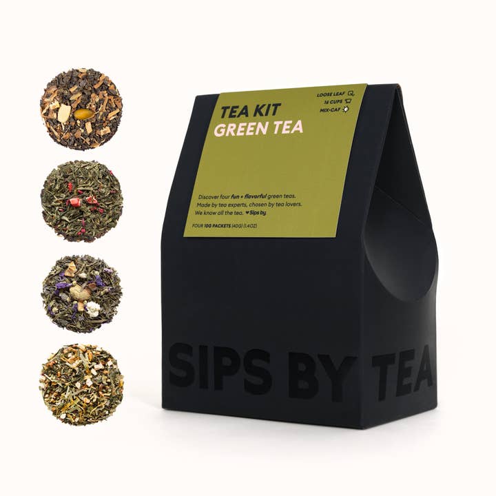Kit de thé vert pour la vente par Sips by