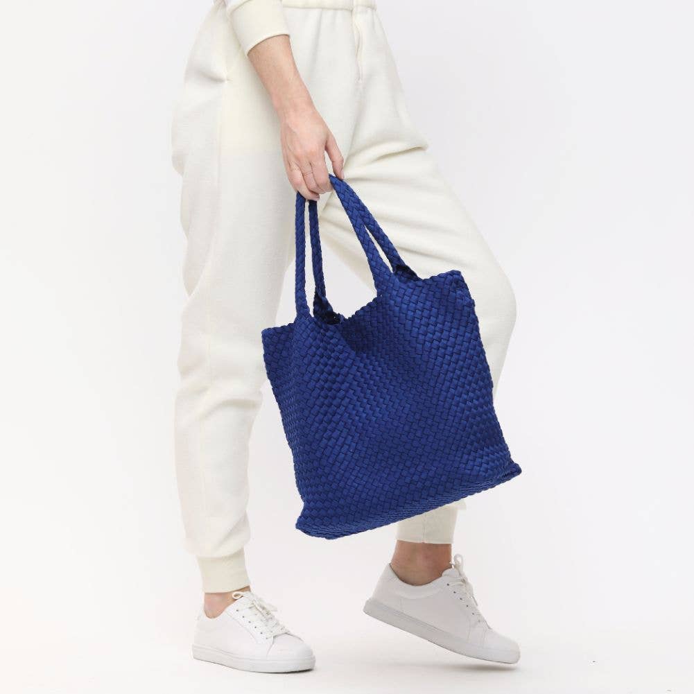 Sol and Selene - Vendita all'ingrosso Borsa tote - Donna - Borsa Media in Neoprene Intrecciato "Sky's The Limit"55