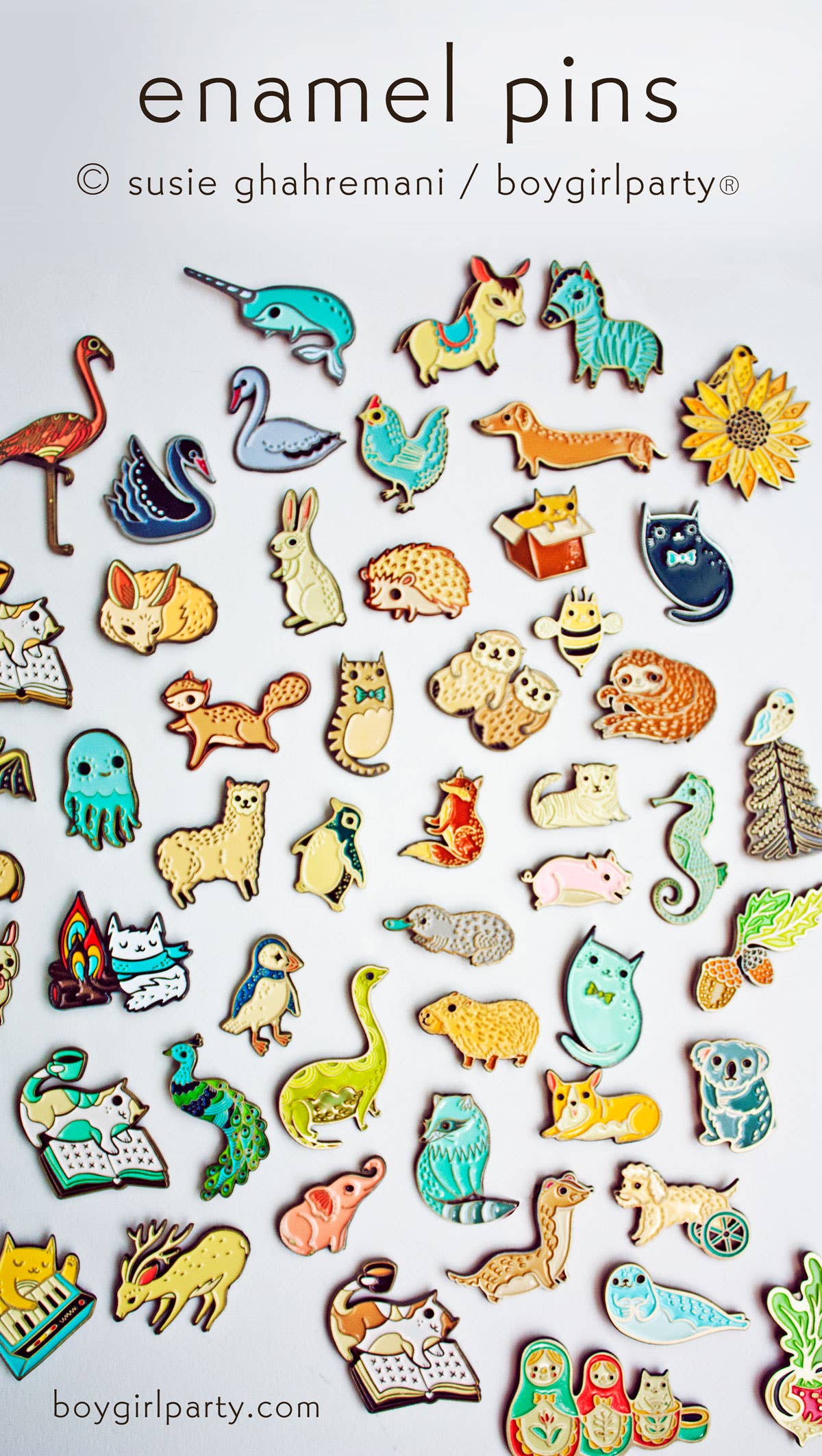 Boygirlparty - Wholesale Lapel Pin/Button - Penguin Enamel Pin brooch – Aquarium Zoo Animal Lover Gift4