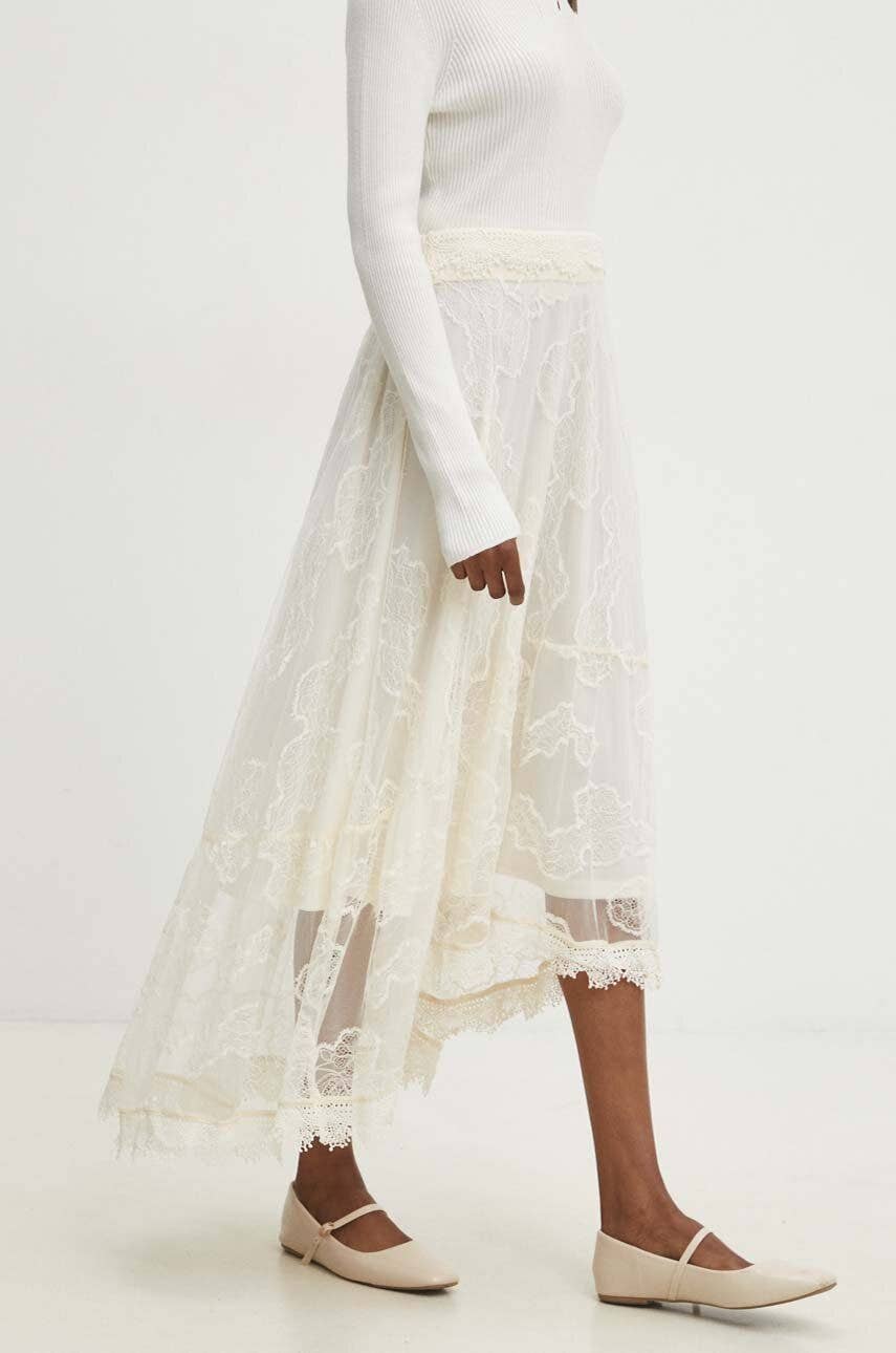 CHOKLATE PARIS – Engroshandel Nederdel - Dame – September nederdel i asymmetrisk blonder - 809881