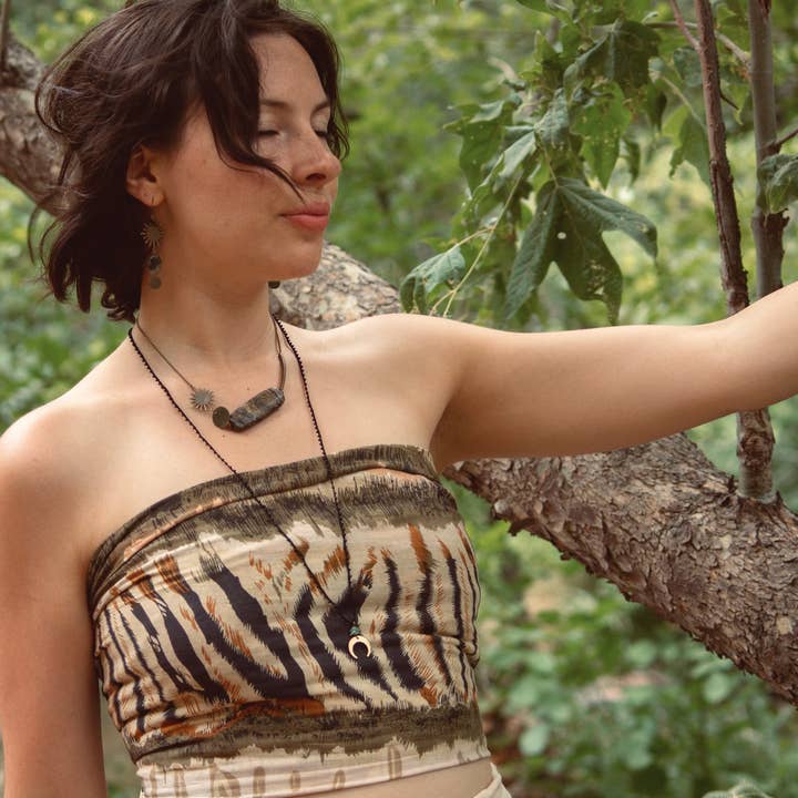 Arid Collective - Wholesale Pendant/Charm Necklace - Crochet Silk + Bead Necklaces | Reiki Infused | Handmade