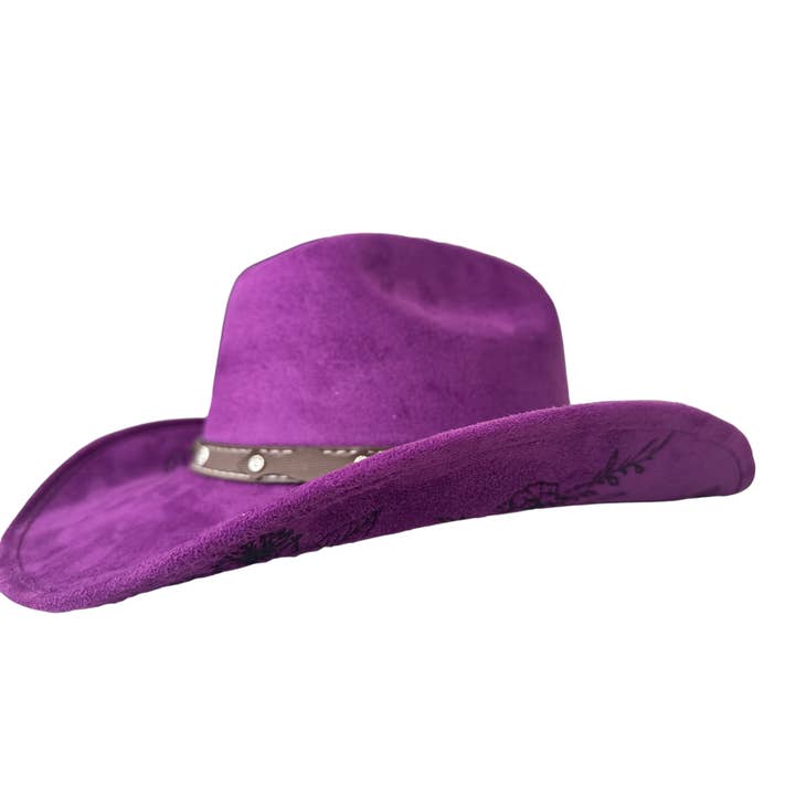 Wild Indigo - Wholesale Cowboy Hat - Kids - Custom Kids Cowboy Hat Burned Hat Western Style Hat