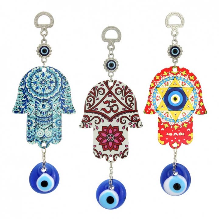 Metal Hand With The Turkish Eye for wholesale by UniArt