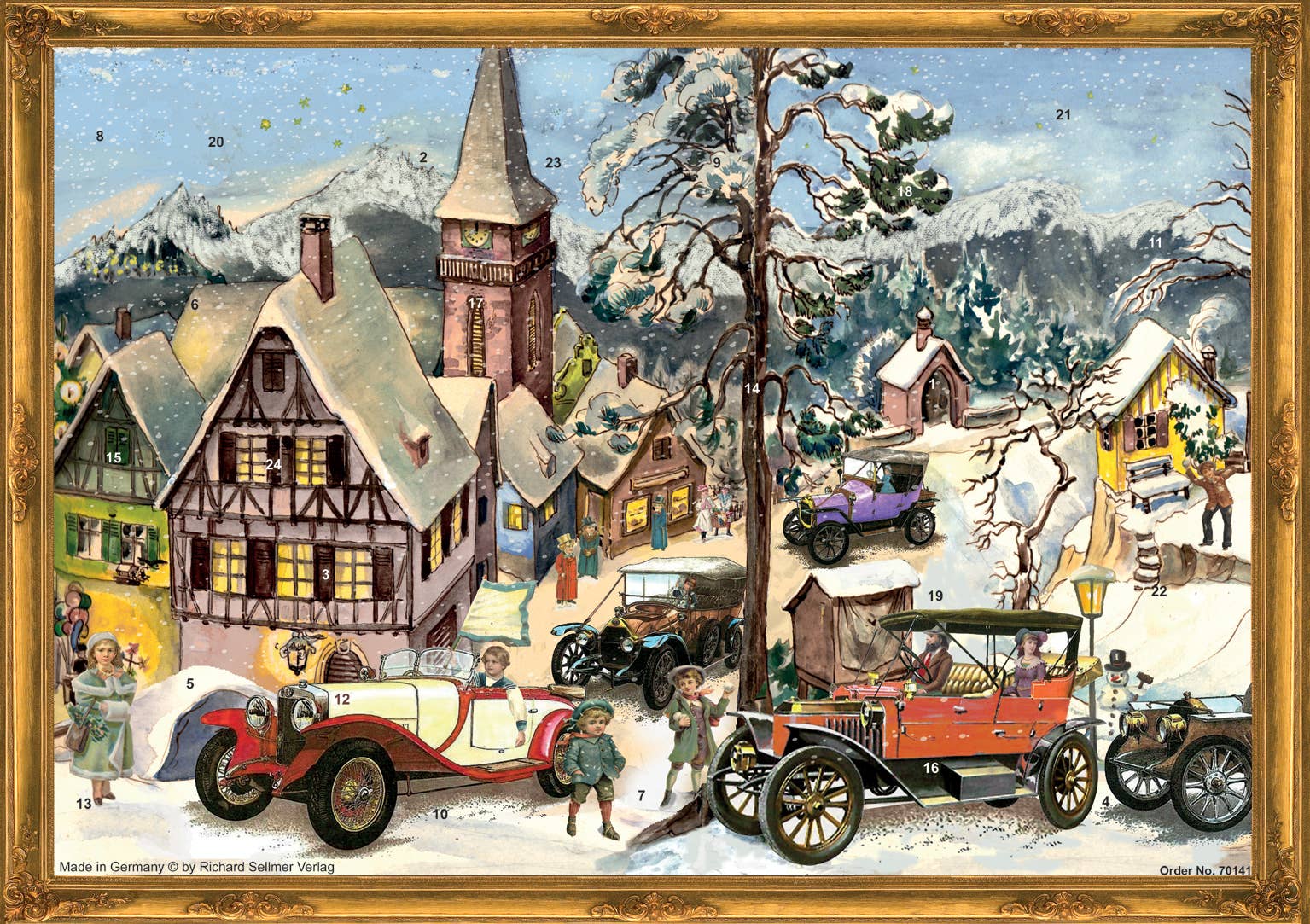 Richard Sellmer Verlag KG - Wholesale Advent Calendar - advent calendar 70141