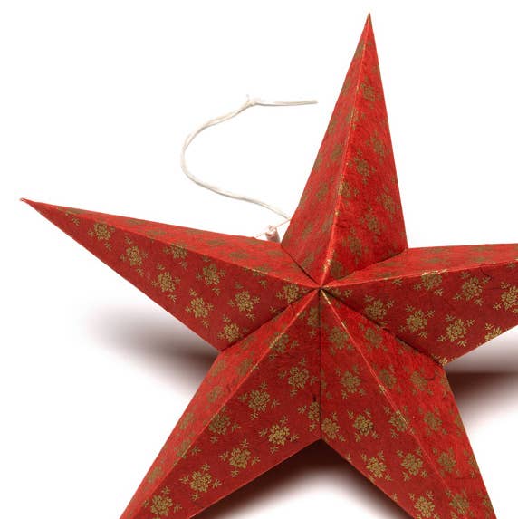 Koperberg - Wholesale Christmas Decoration - Set of 2 Stars | 22 cm | Dazzling Decorations0