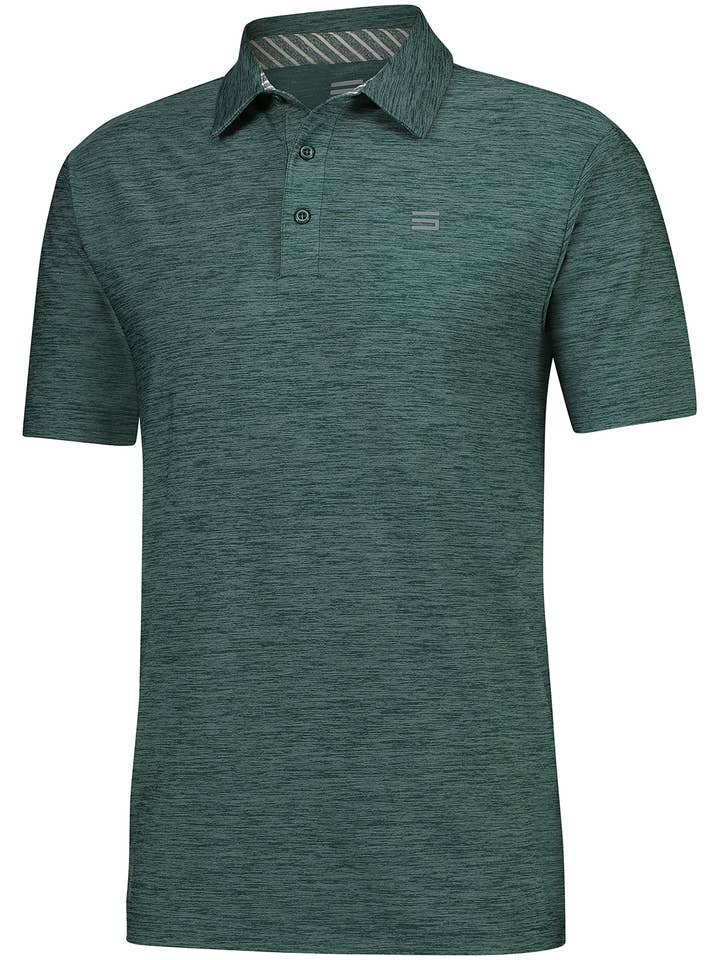 Three Sixty Six - Wholesale Polo - Men's - Men's Quick Dry Golf Shirts - Short Sleeve, Athletic Polo