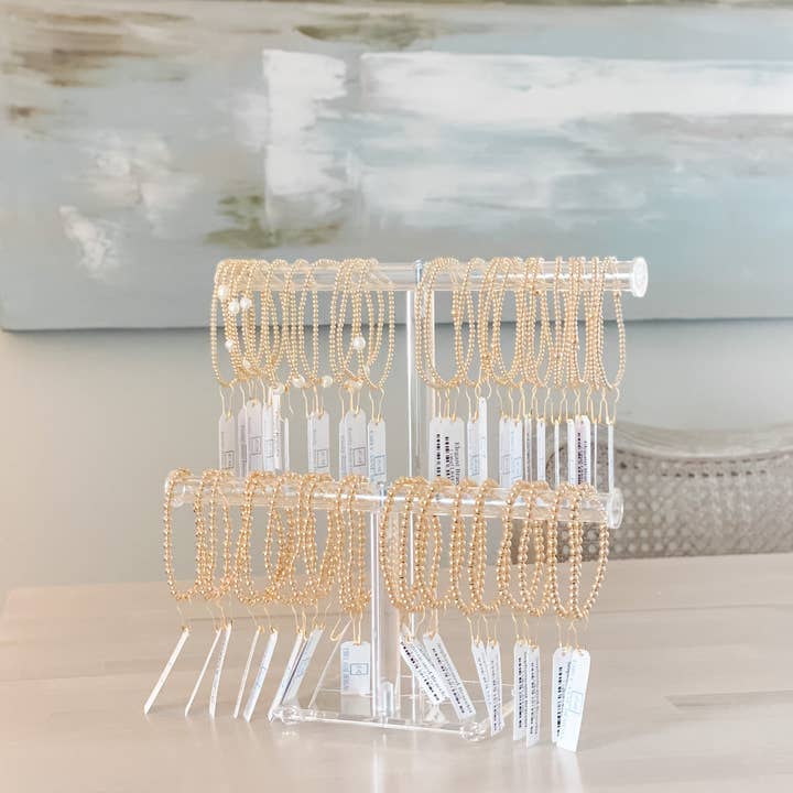 Emily Anne Designs LLC - Wholesale Jewelry Stand & Display - Double Bar Display7