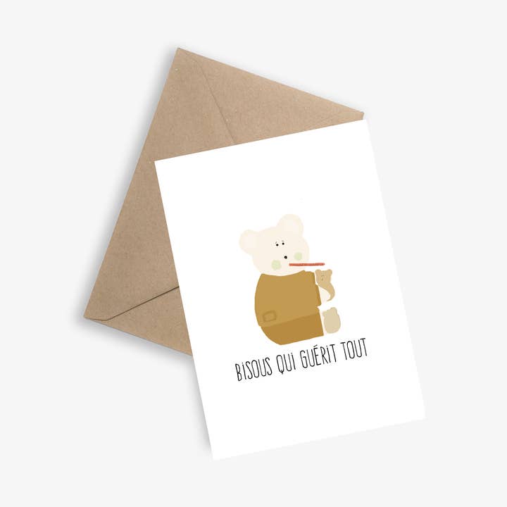 Baci che curano tutto (baci che curano tutto) - Carta semplice per la vendita all'ingrosso da parte di LE PAPIER GRAPHIQUE