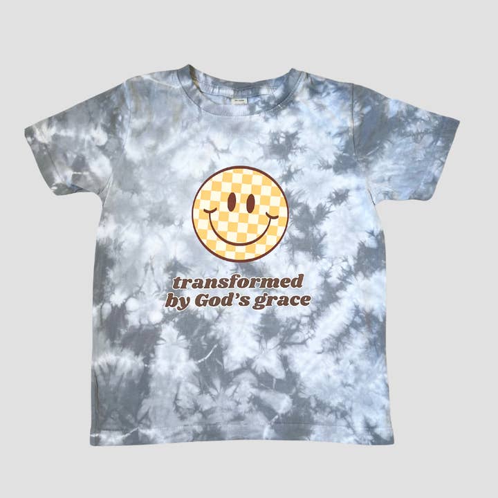 T-shirt pour tout-petit transformé par la grâce de Dieu pour la vente par CROUSE OUTFITTERS