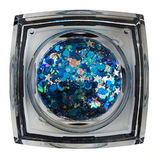 Elektra Cosmetics - Wholesale Body Glitter/Shimmer - Sapphire Dream Bolt Balm Chunky Glitter Gel