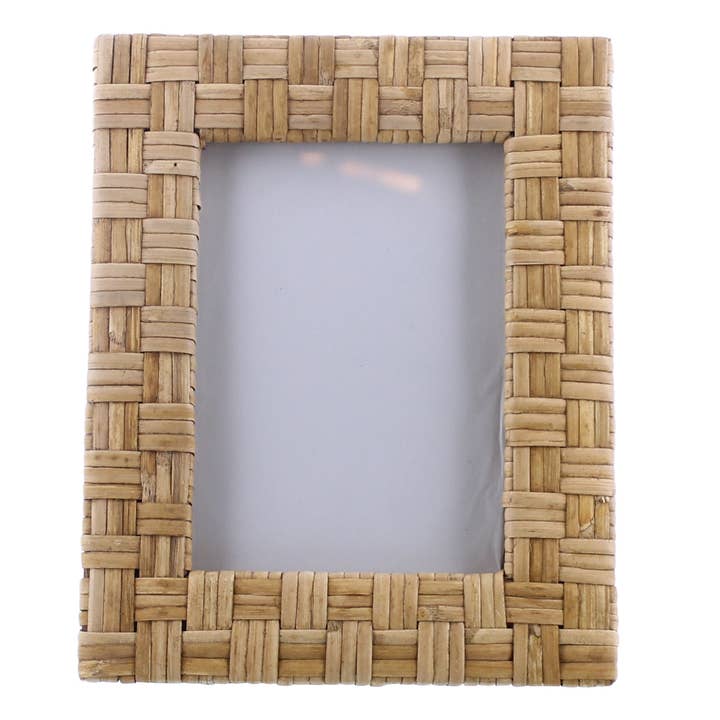 Cayman Frame, Rattan - 5x7 - Natural for wholesale by HomArt