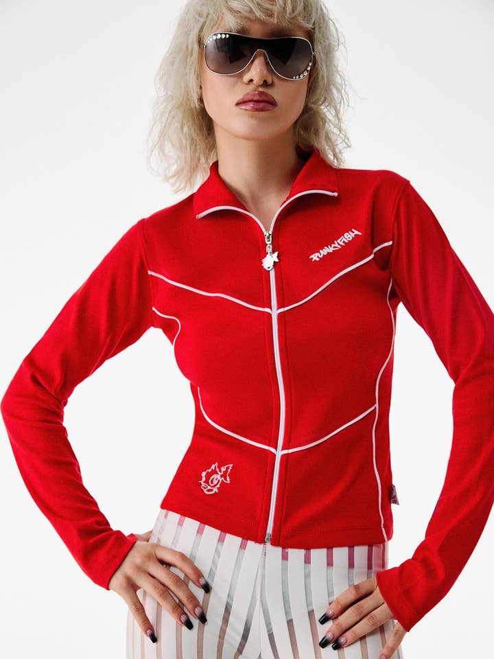 Punkyfish Boom Town Sweatshirt för wholesale av PunkyFish London