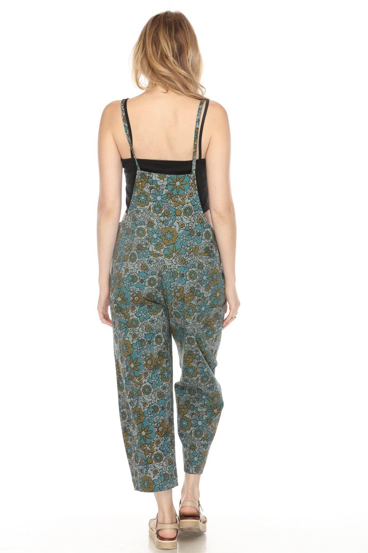 Lakhays Collection Inc. – Großhandel Overall – Damen – Flower Power Overalls in Übergröße7