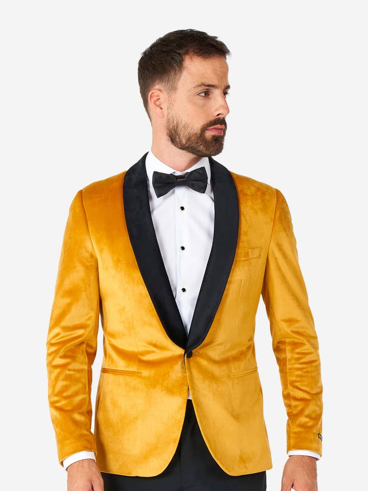 Dinner Jacket - Gold for wholesale by Oppo Merchandise Group USA Inc.