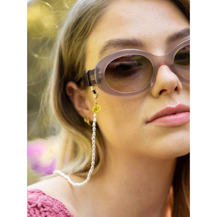 Sunny Cords - Wholesale Sunglasses/Eyeglasses Strap - Women's - Sky (blue) | Glasses strap2