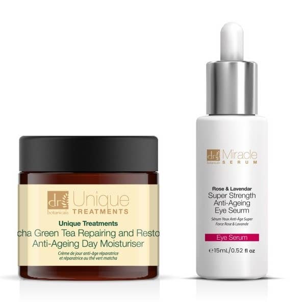 Matcha + Rose Super Strength Anti-Ageing Kit for wholesale by skinChemists | Anti-Ageing Skincare